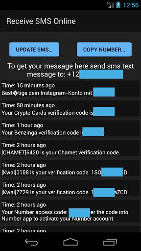 Receive SMS Online स्क्रीनशॉट 3