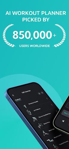 Planfit AI Gym Workout Plans Capture d'écran 2