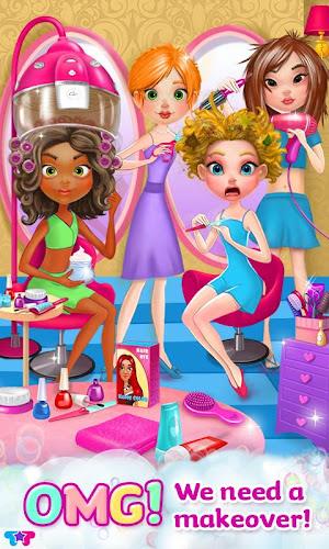 Crazy Hair Salon-Girl Makeover Captura de tela 2