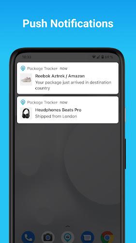 Package Tracker - pkge Mobile Capture d'écran 4