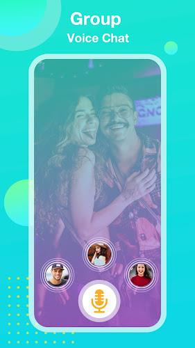 KKchat-Group Voice Chat Rooms Captura de pantalla 1