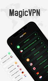 Magic VPN – VPN Fast & Secure スクリーンショット 2