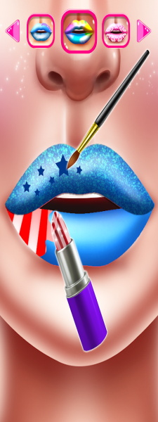 Lip Art Games: Lipstick Makeup スクリーンショット 2