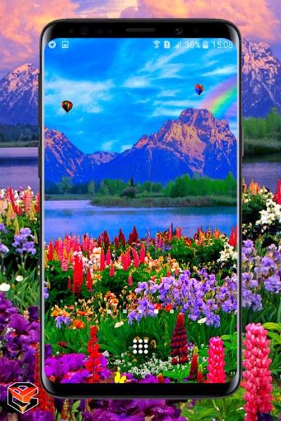 Valley of Flowers live wallpaper स्क्रीनशॉट 3