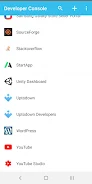 Developer Console スクリーンショット 2