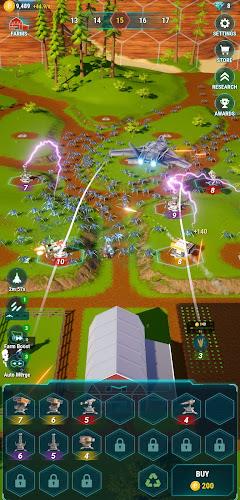 Star Farm: Merge Tower Defense Captura de tela 2