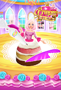 Rainbow Princess Cake Maker Скриншот 2