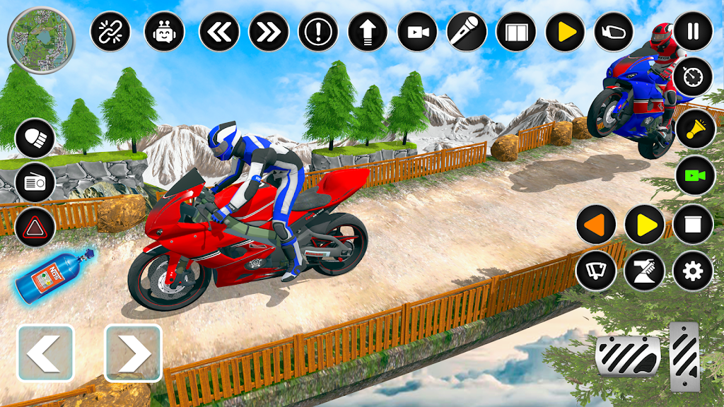 Extreme Stunt Bike Driving 3D应用截图第4张