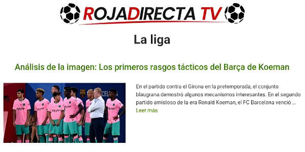 Roja Directa TV應用截圖第1張