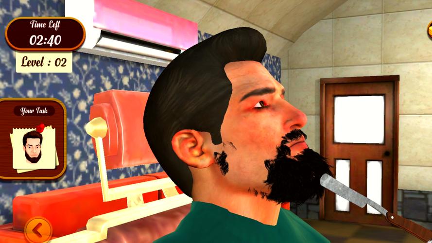 Real Barber Haircutting Shop Screenshot 2