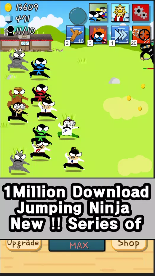 Ninja Growth - Brand new clicker game Mod 스크린샷 2