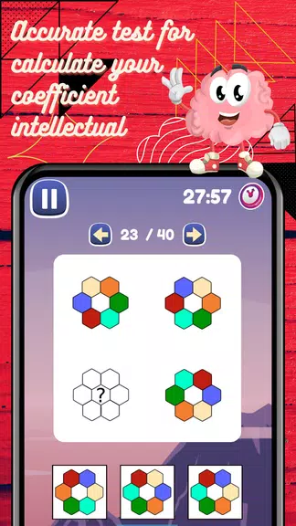 IQ Test: Logic brain training應用截圖第3張
