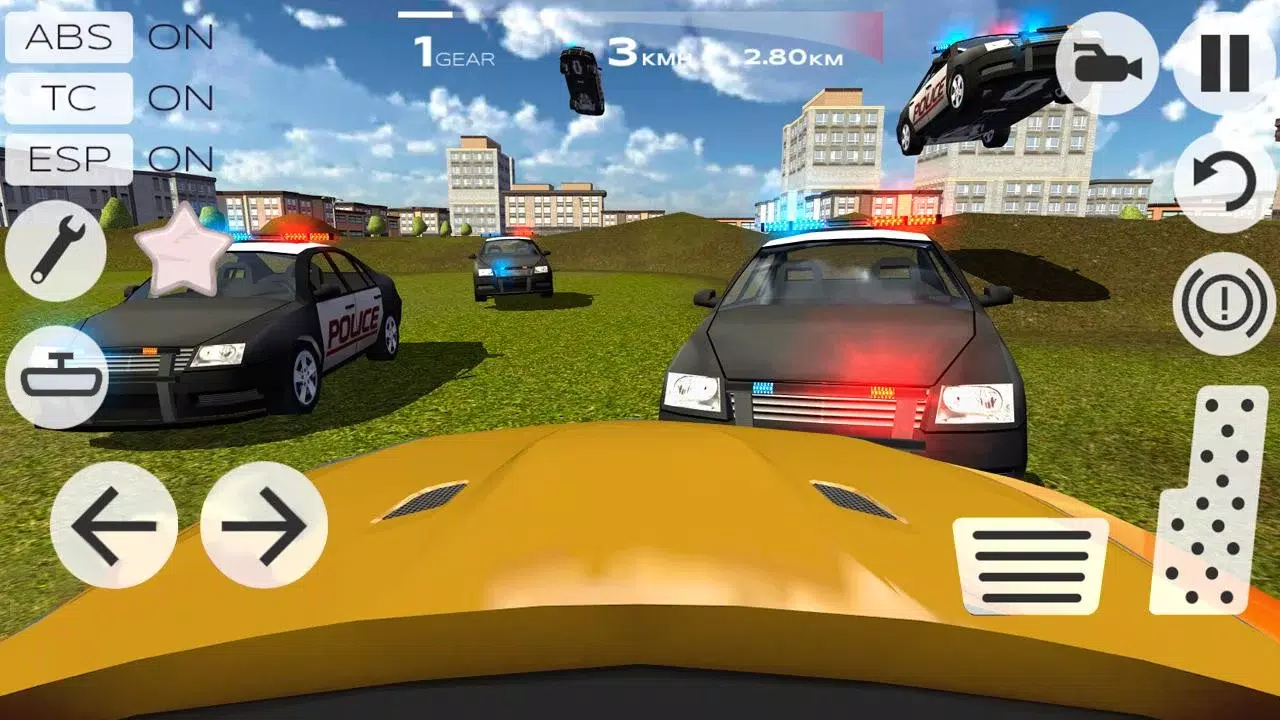 Extreme Car Driving Racing 3D Captura de pantalla 4