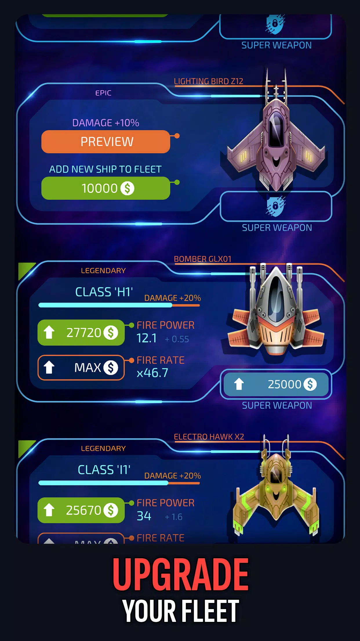 Galaxy Keeper: Space Shooter應用截圖第4張