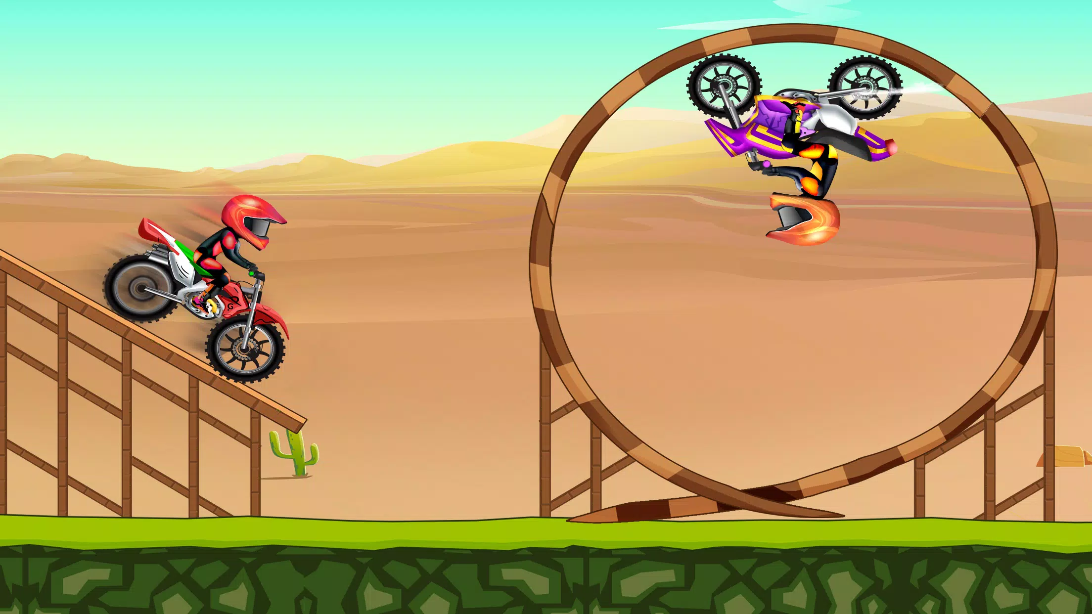Moto Bike Stunt Race Скриншот 3