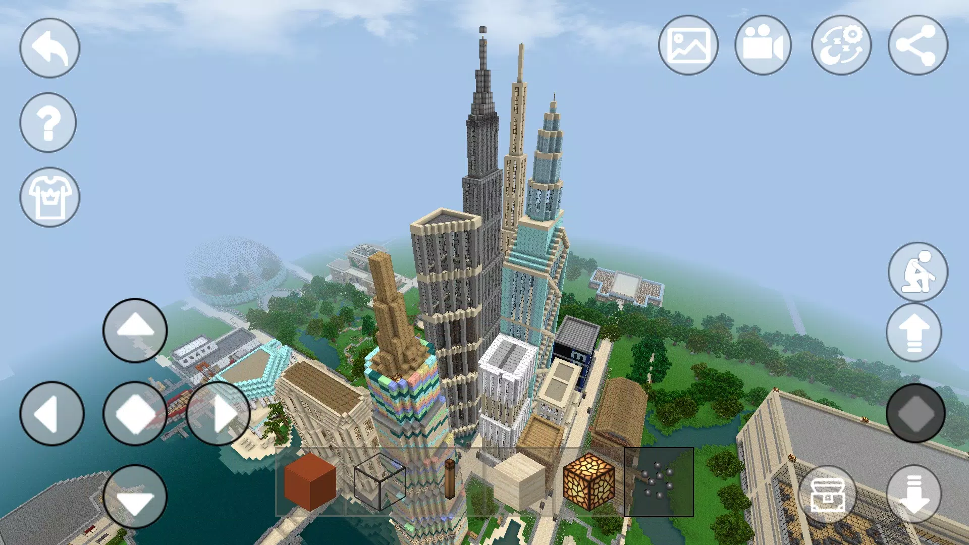 Mini Block Craft 2 Captura de pantalla 1