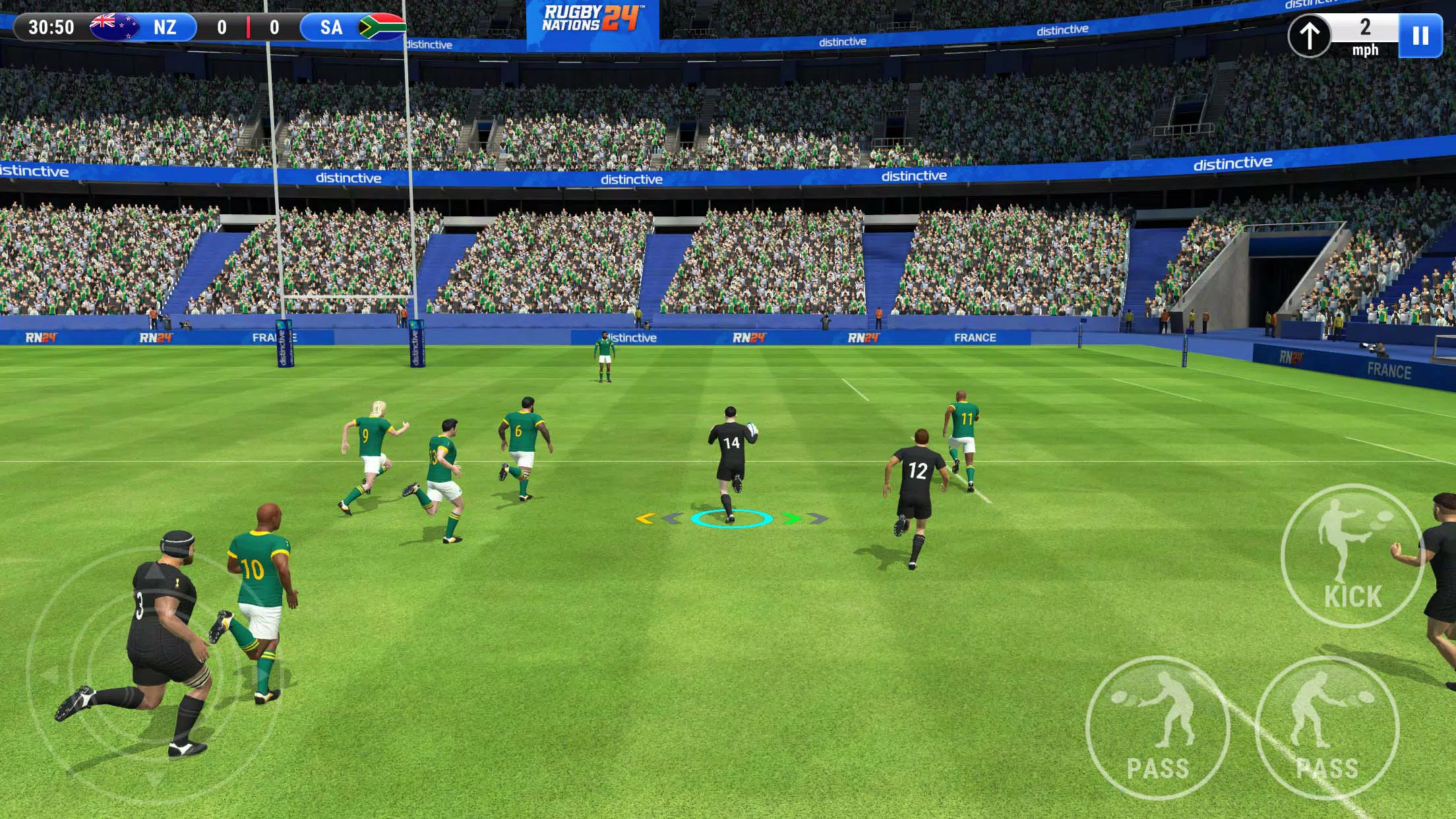 Rugby Nations 24 Скриншот 1