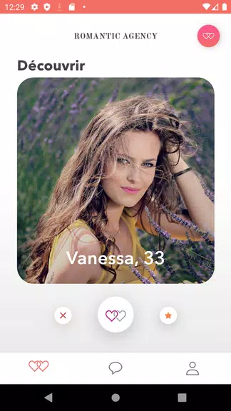 Romantic Agency - Dating App Capture d’écran 1