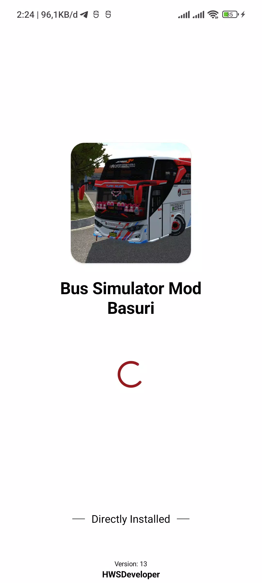 Mod Bus Simulator Basuri Screenshot 2