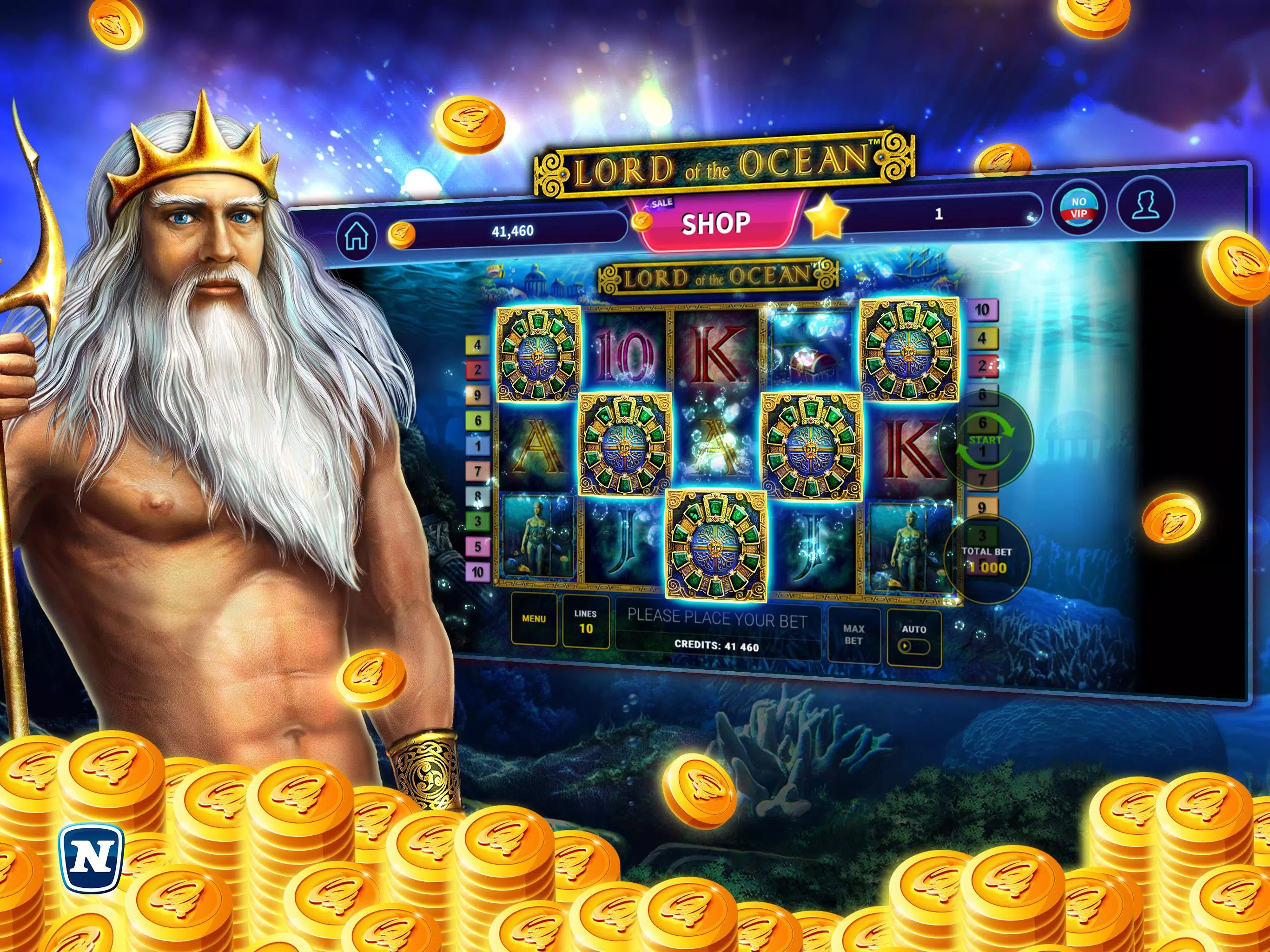 Lord of the Ocean™ Slot 스크린샷 4
