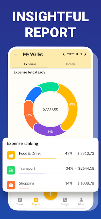 Money Tracker Expense Tracker Capture d'écran 4