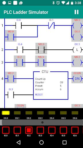 PLC Ladder Simulator 스크린샷 3