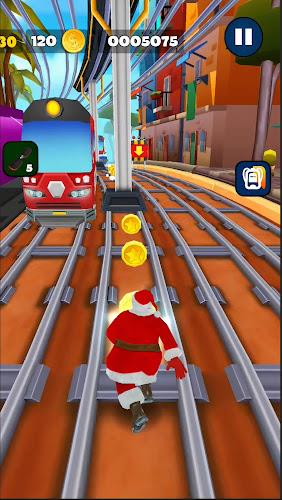 Subway Santa Claus Runner Xmas應用截圖第3張