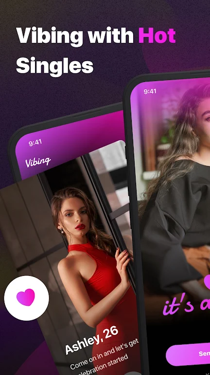 Vibing Dating: Meet, Flirt App Captura de pantalla 3