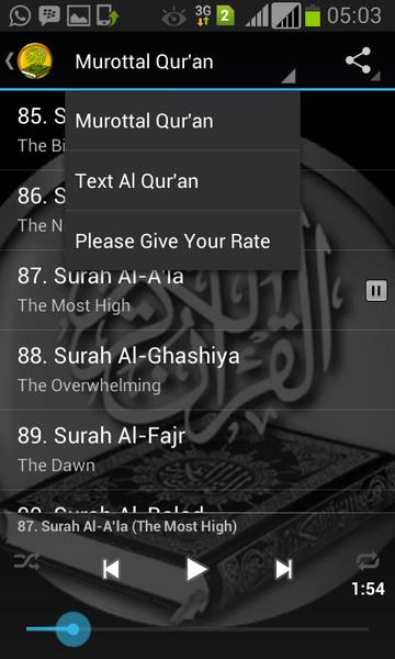 Murottal Qur Screenshot 3