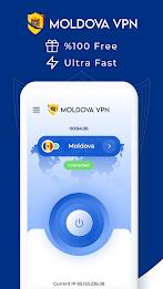 VPN Moldova - Get Moldova IP Capture d'écran 1