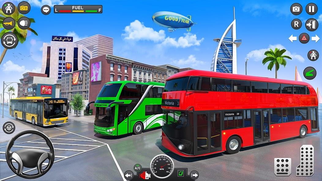 Coach Bus Simulator Games Mod 스크린샷 3