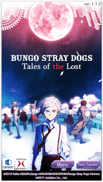 Bungo Stray Dogs: TotL Capture d'écran 1