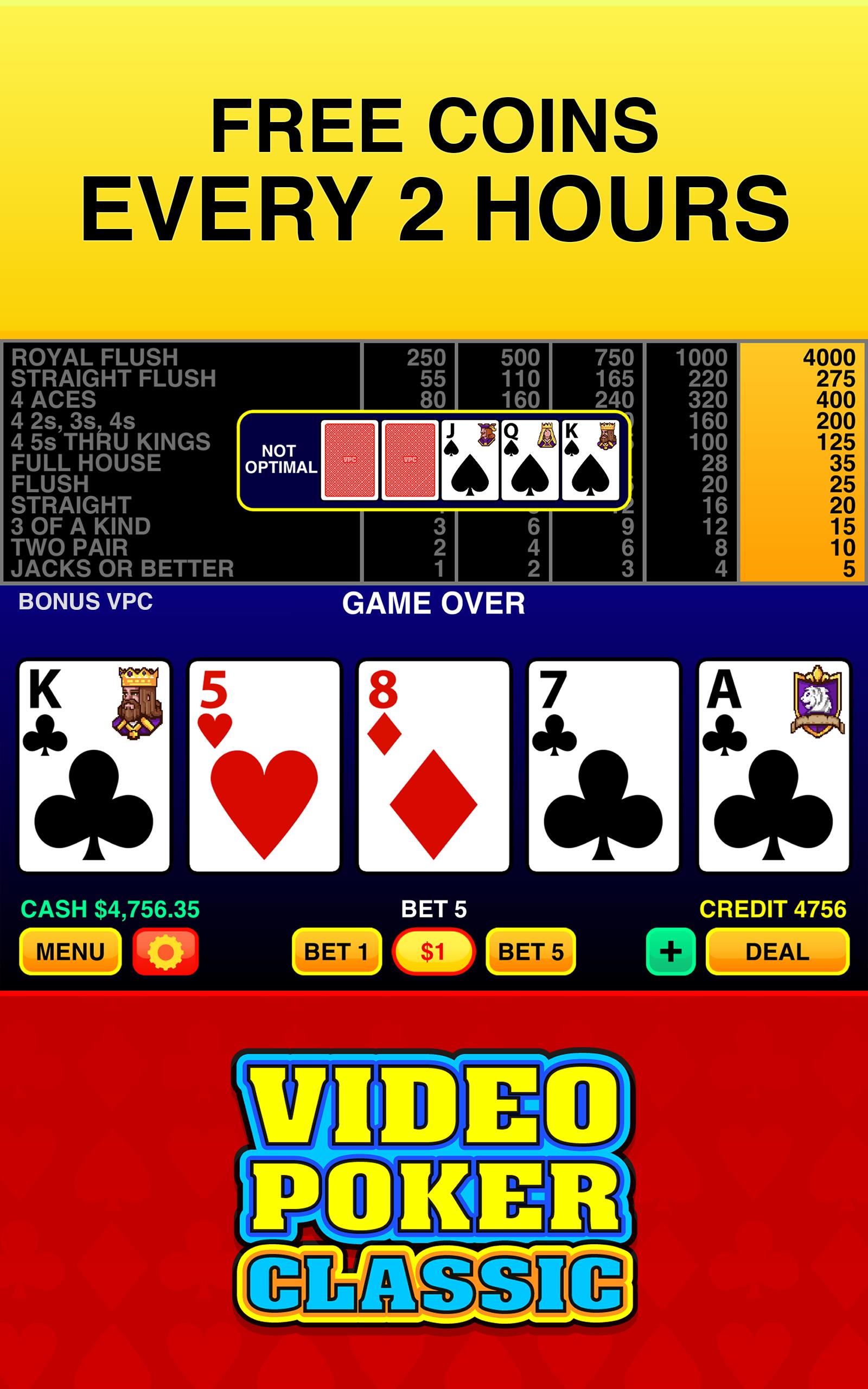 Video Poker Classic ®应用截图第4张