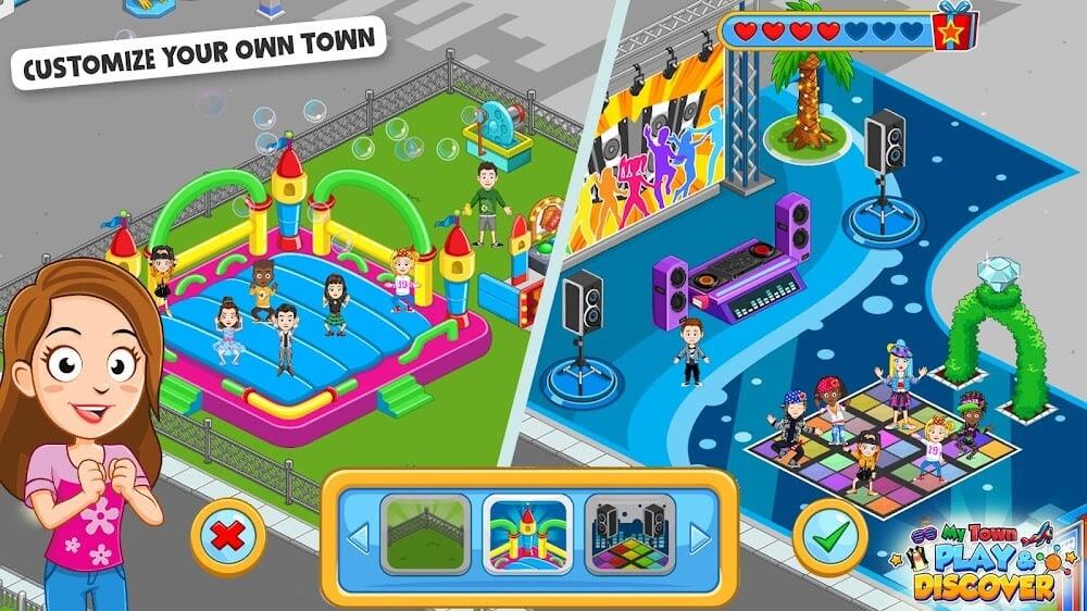 My Town: Stadt Bauen Screenshot 2