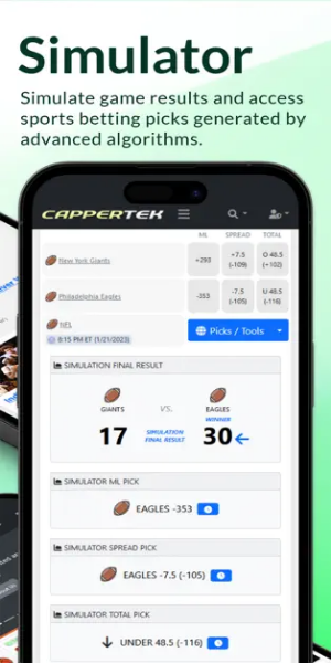 CapperTek Sports Betting Tools Скриншот 1