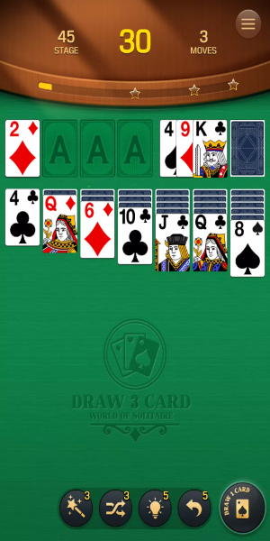 Klondike: World of Solitaire Captura de pantalla 3