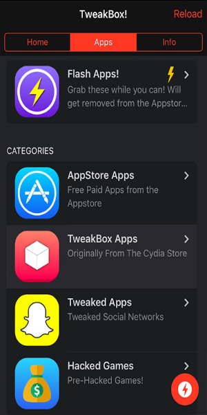 TweakBox Capture d’écran 3