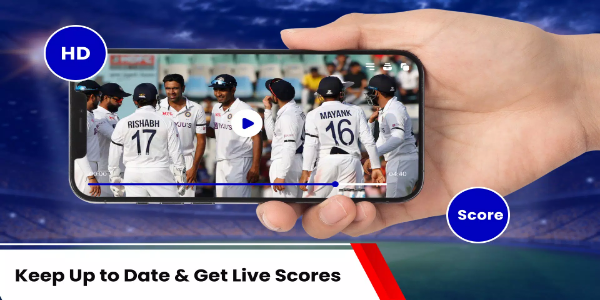 Live Cricket TV HD: Streaming スクリーンショット 3