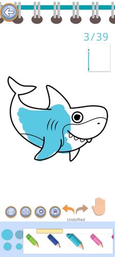 Baby Shark Coloring Book應用截圖第1張