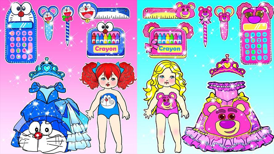 Paper Dolls Diary DIY Dress Up應用截圖第3張