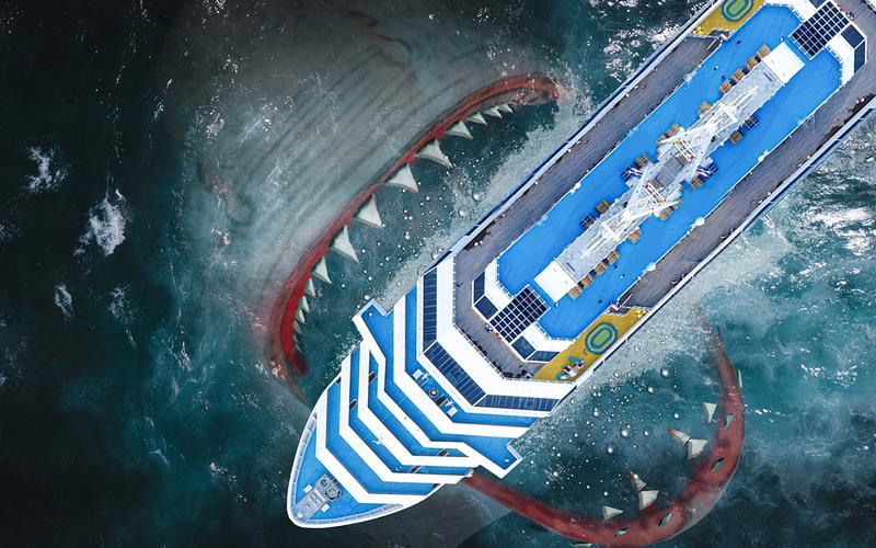 Megalodon shark fish eater スクリーンショット 2