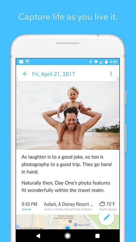 Day One Journal: Private Diary Screenshot 1