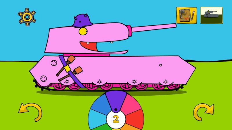 Tanktoon RanZar Coloring 스크린샷 2