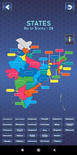 India Mapper-(India Map Game)應用截圖第4張