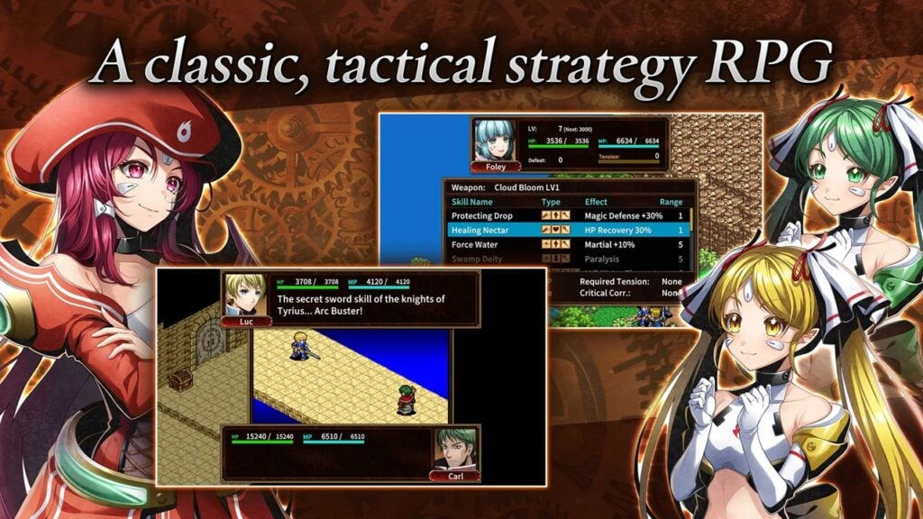 KEMCO releases new tactical RPG Eldgear, a blend of fantasy and mystery