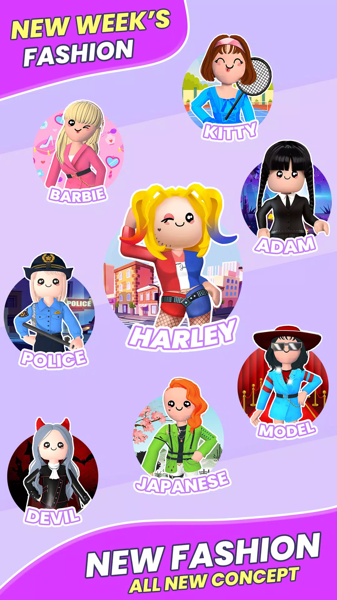 Fashion Doll Dress Up Show应用截图第3张