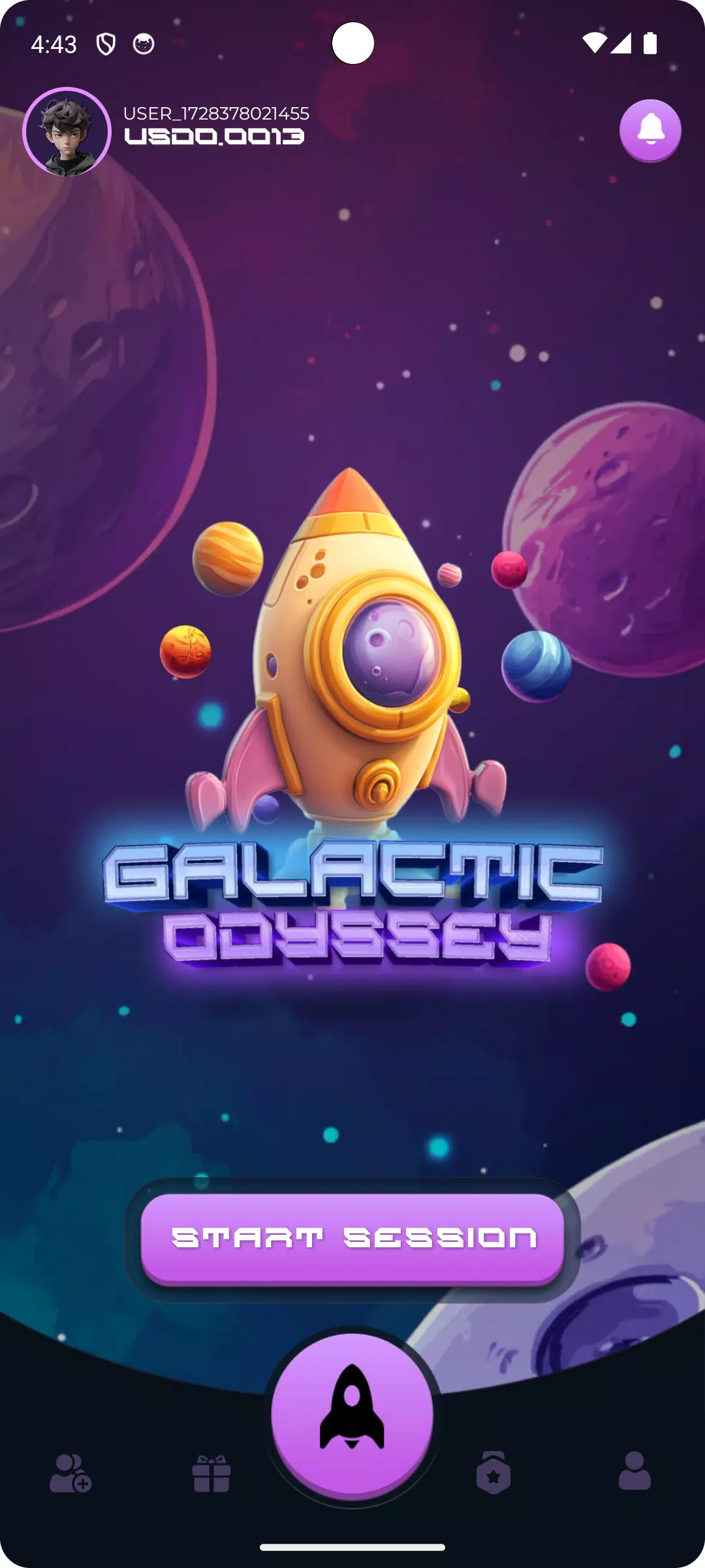 Galactic Odyssey應用截圖第2張