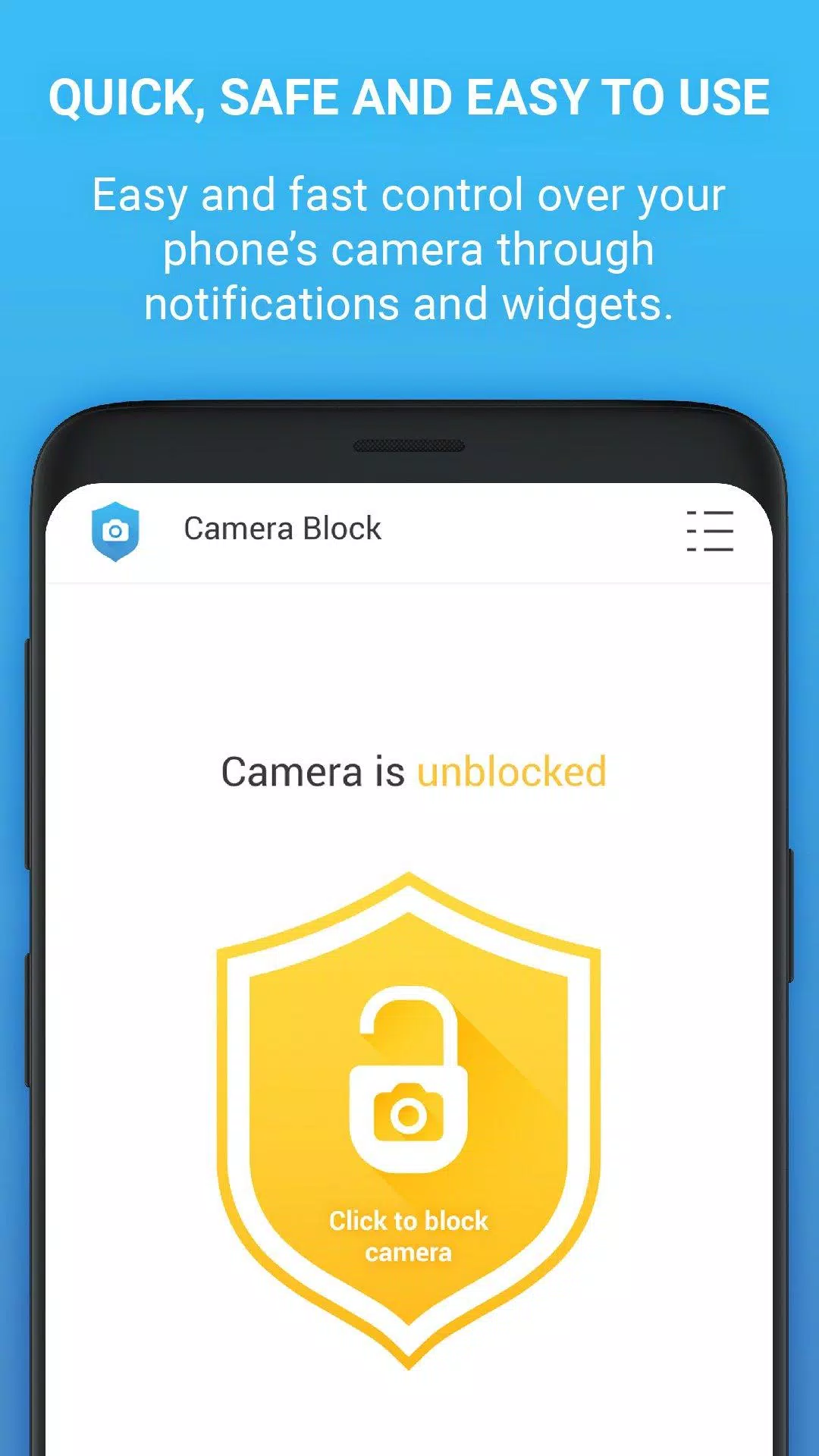 Camera Block應用截圖第3張