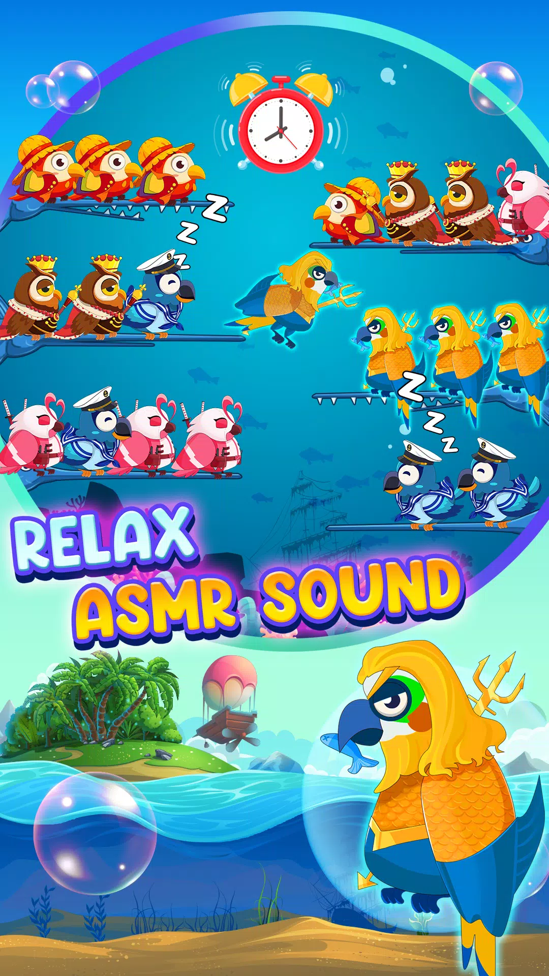 Bird Sort: Color Puzzle Game 스크린샷 4