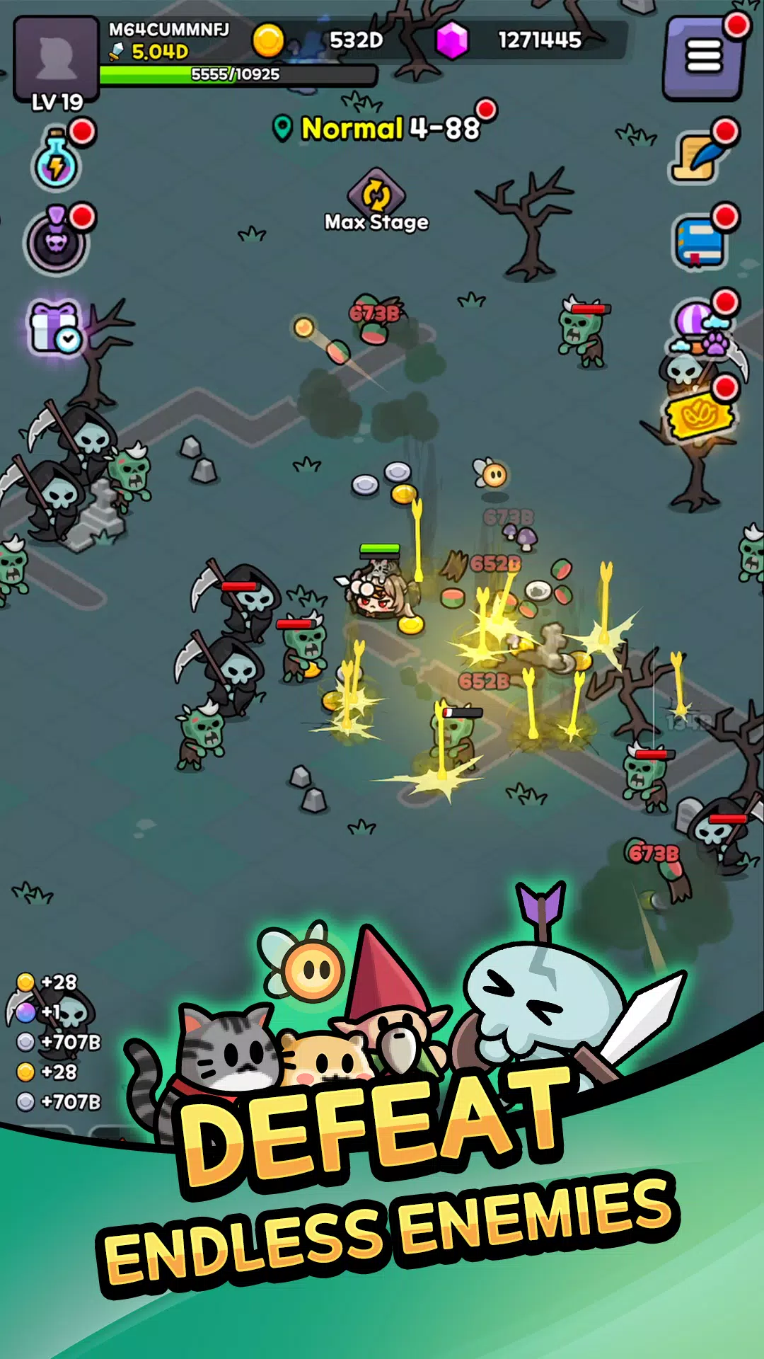 Grow Demon Slimes : Idle RPG Screenshot 2